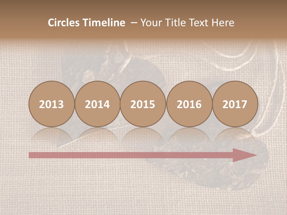 Wooden Hearts PowerPoint Template