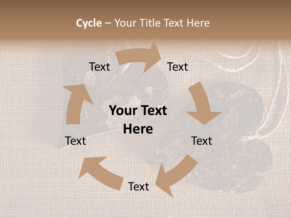 Wooden Hearts PowerPoint Template