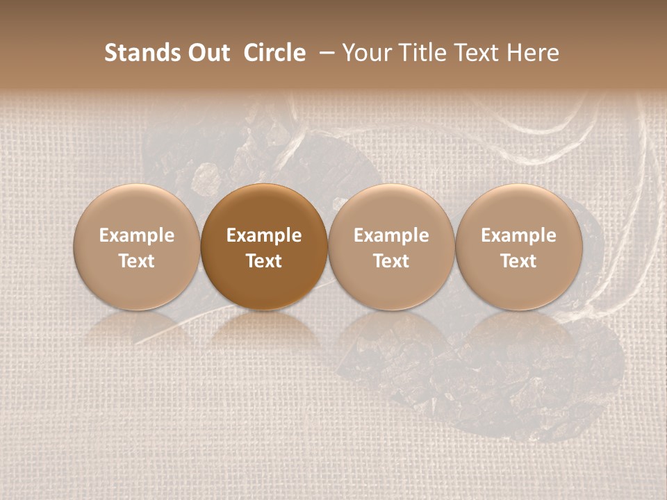 Wooden Hearts PowerPoint Template