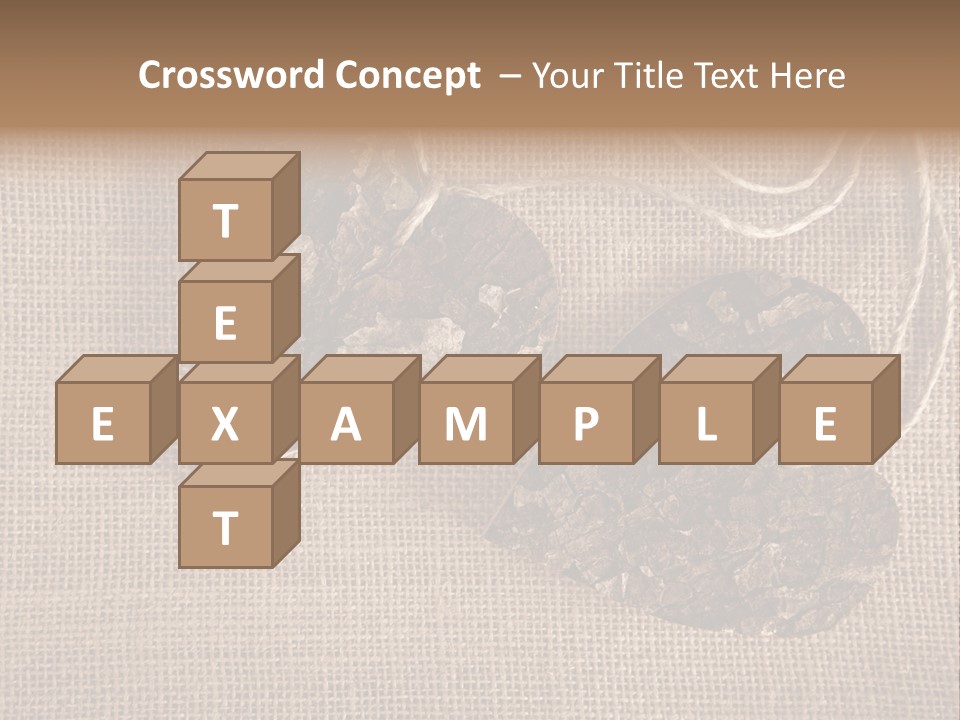 Wooden Hearts PowerPoint Template