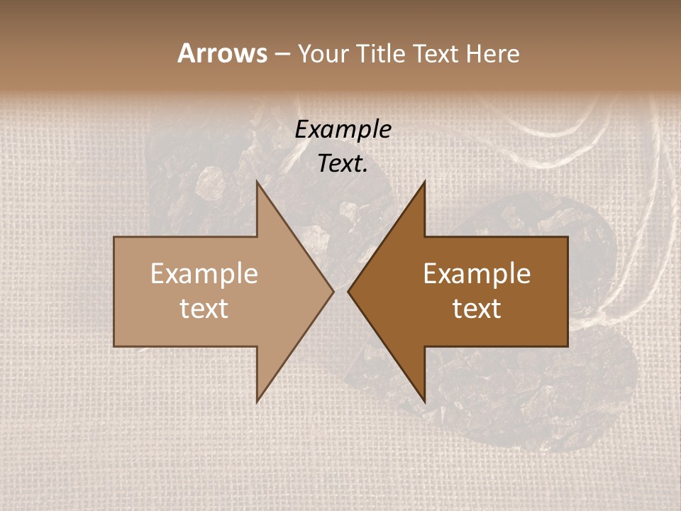 Wooden Hearts PowerPoint Template