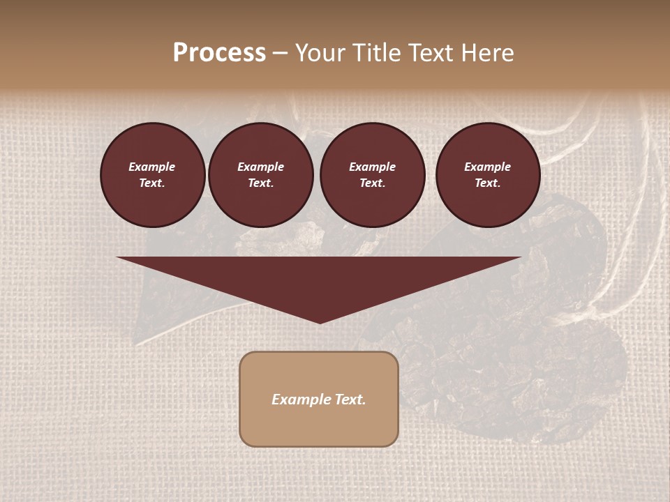 Wooden Hearts PowerPoint Template