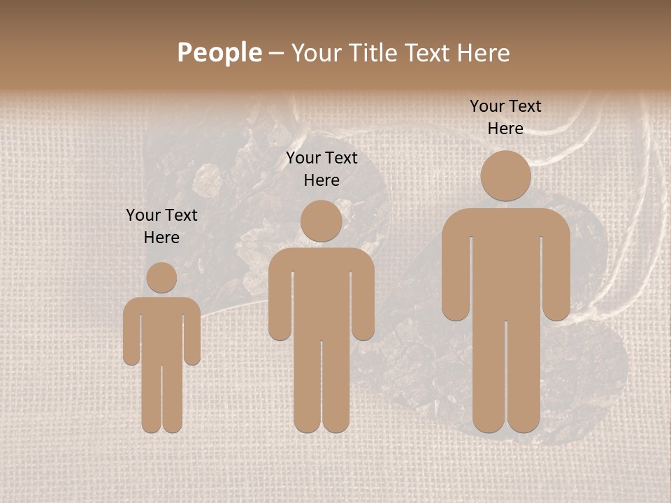 Wooden Hearts PowerPoint Template