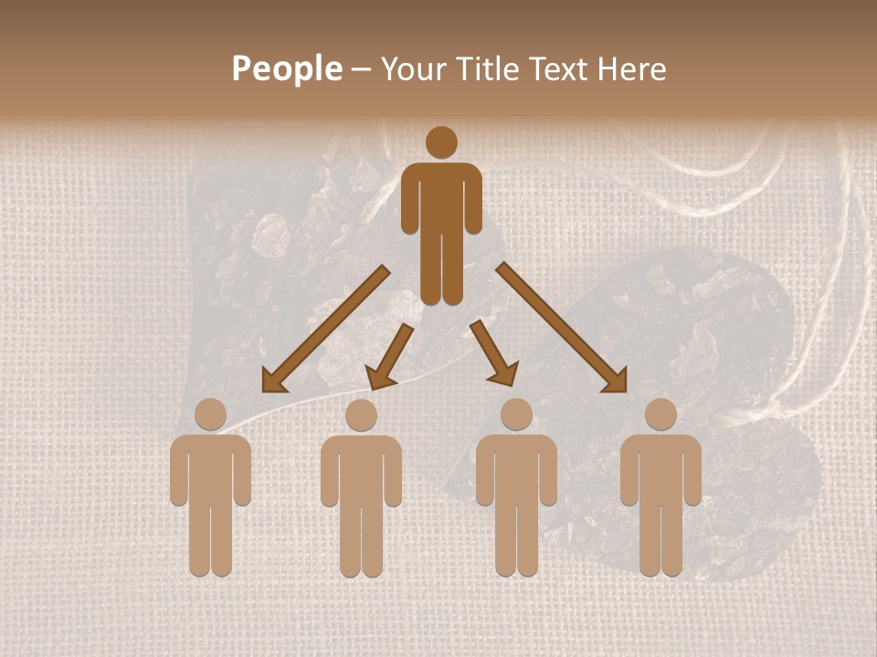 Wooden Hearts PowerPoint Template