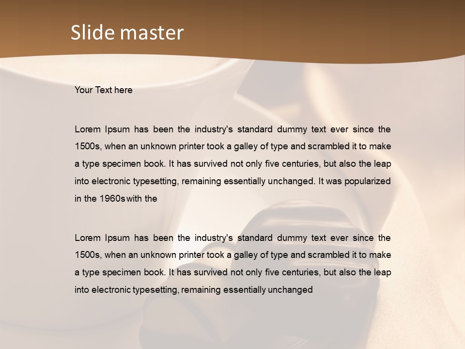 Chocolate PowerPoint Template