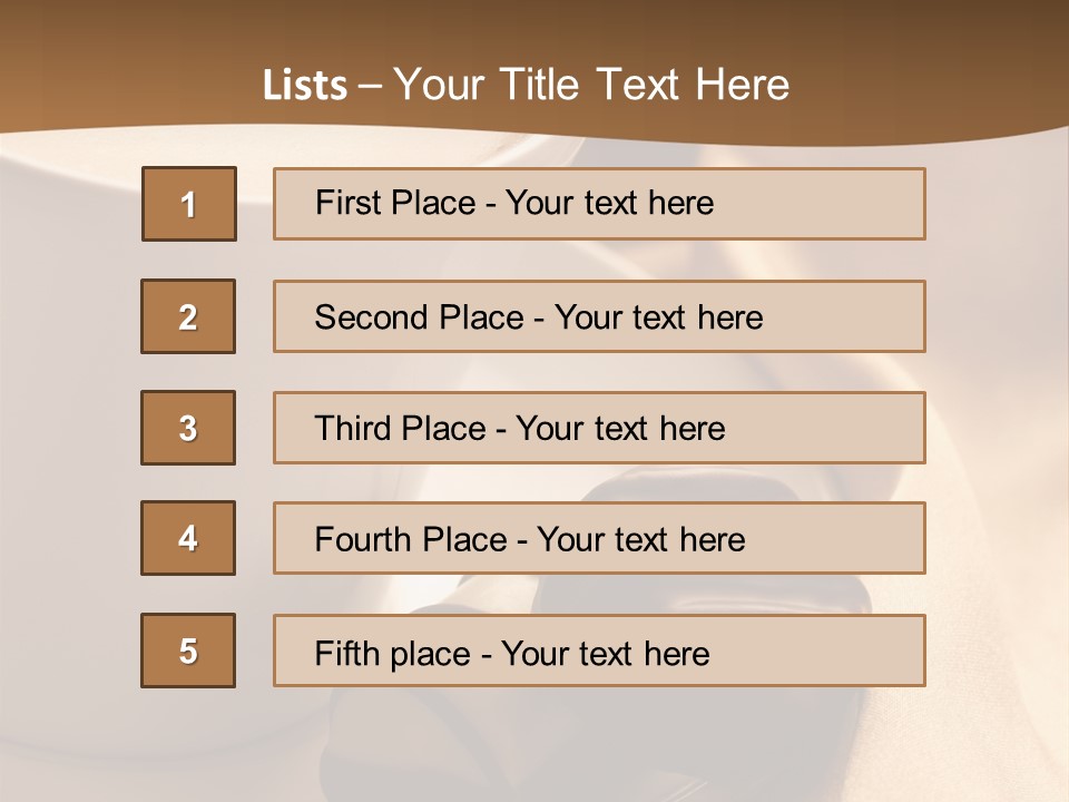 Chocolate PowerPoint Template