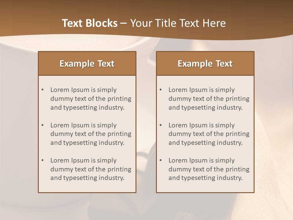 Chocolate PowerPoint Template