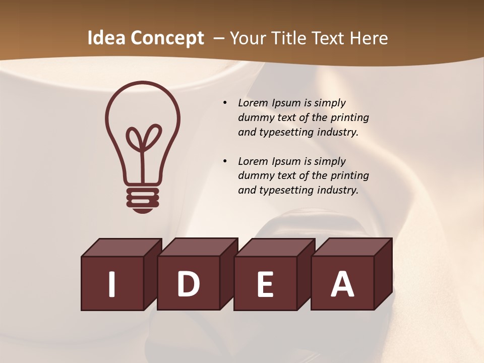 Chocolate PowerPoint Template