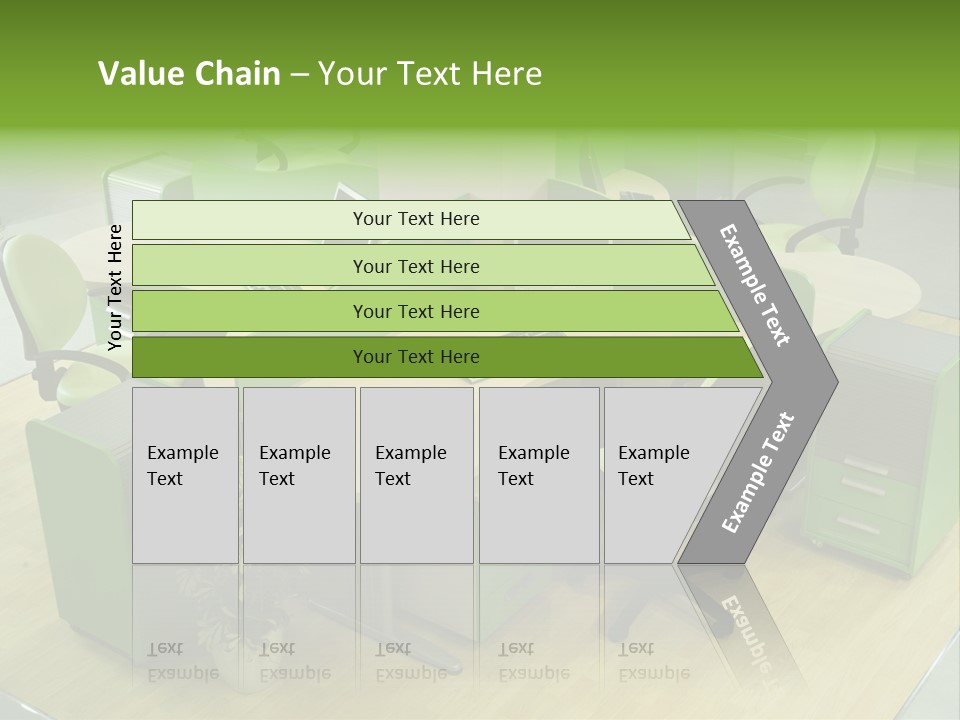 Beautiful Office Interior PowerPoint Template