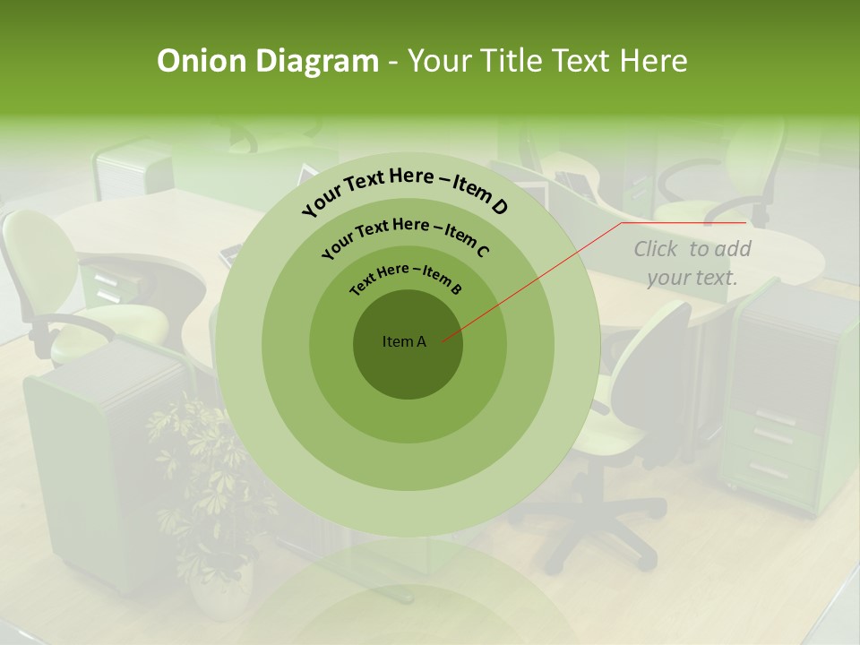 Beautiful Office Interior PowerPoint Template