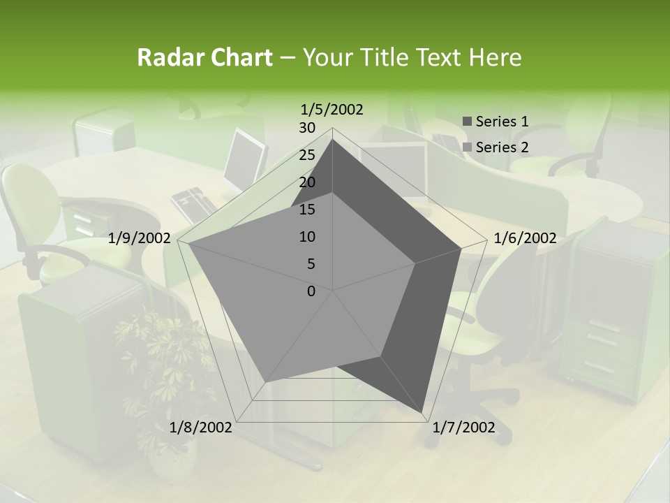 Beautiful Office Interior PowerPoint Template