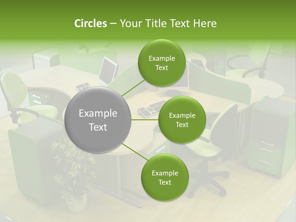 Beautiful Office Interior PowerPoint Template