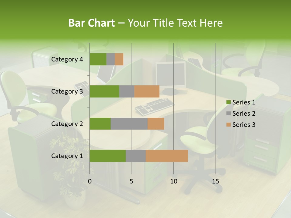 Beautiful Office Interior PowerPoint Template