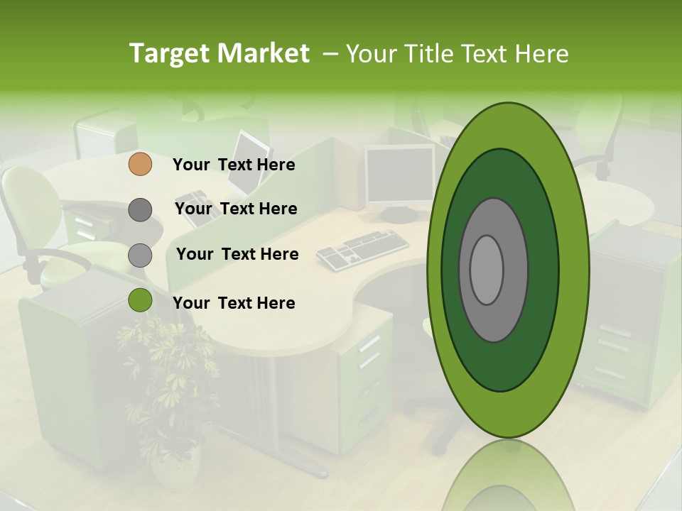 Beautiful Office Interior PowerPoint Template