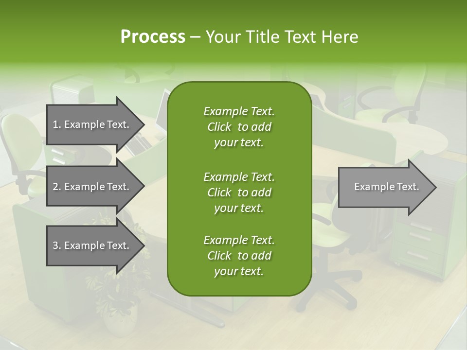 Beautiful Office Interior PowerPoint Template