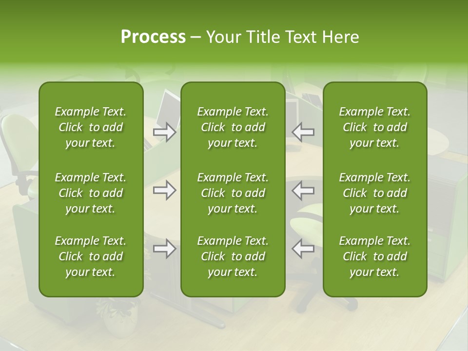 Beautiful Office Interior PowerPoint Template