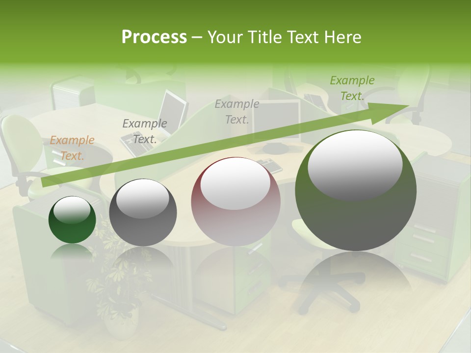 Beautiful Office Interior PowerPoint Template