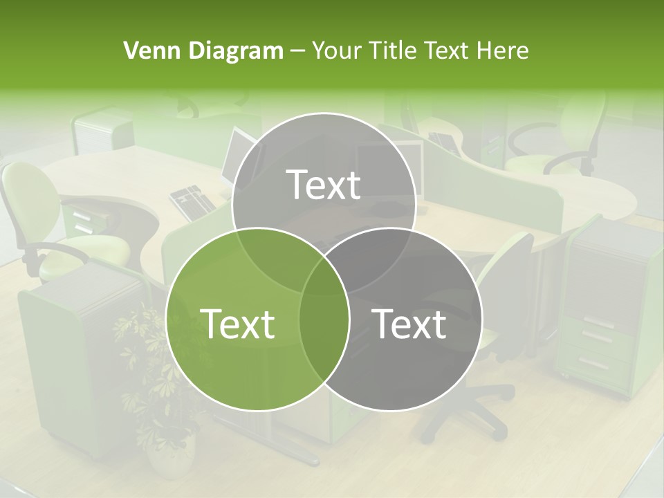 Beautiful Office Interior PowerPoint Template