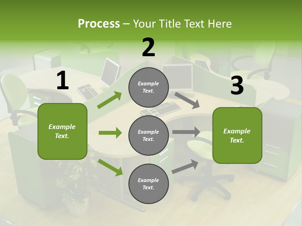 Beautiful Office Interior PowerPoint Template