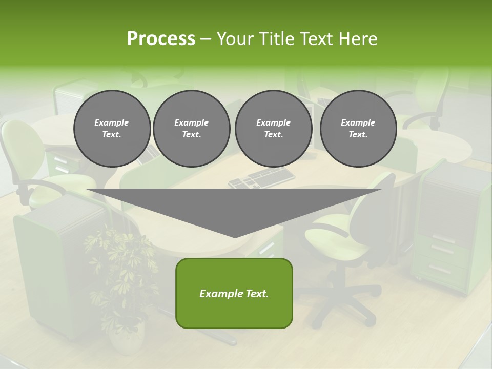 Beautiful Office Interior PowerPoint Template