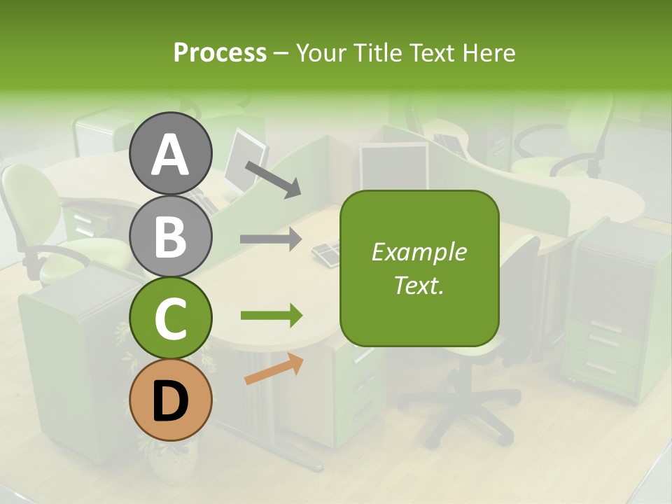 Beautiful Office Interior PowerPoint Template