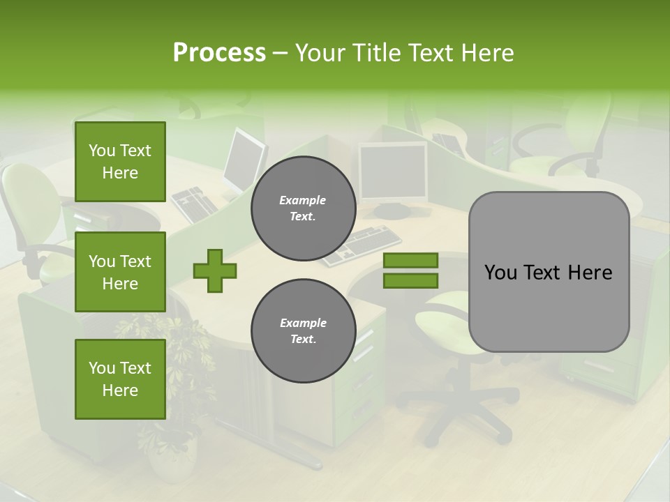 Beautiful Office Interior PowerPoint Template