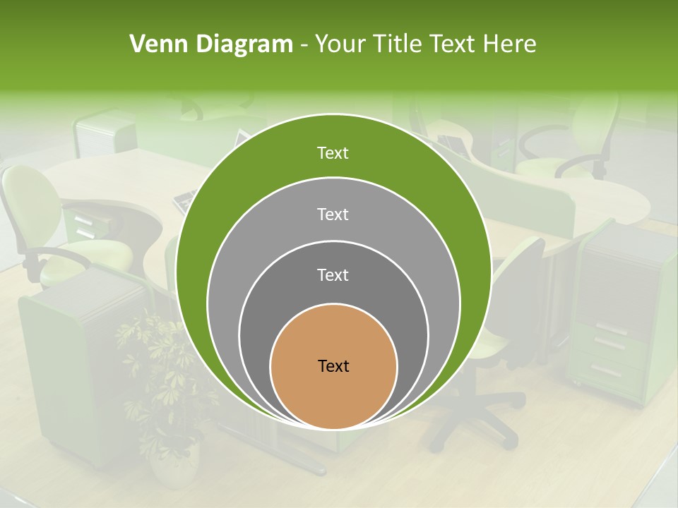 Beautiful Office Interior PowerPoint Template