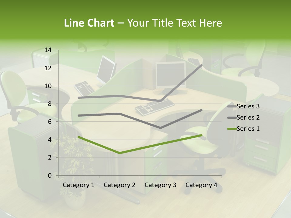 Beautiful Office Interior PowerPoint Template