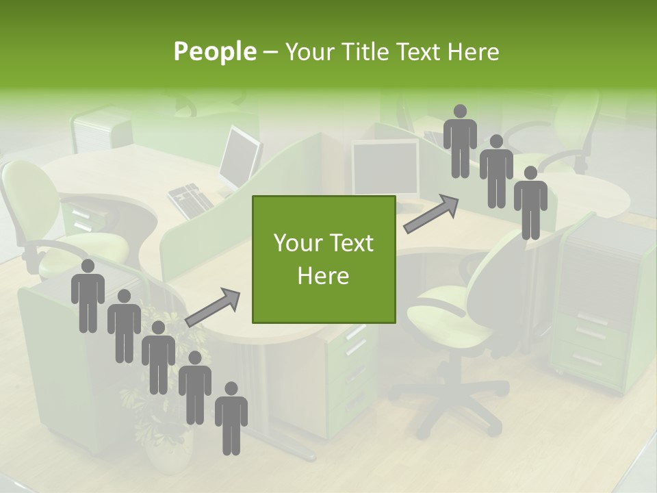 Beautiful Office Interior PowerPoint Template