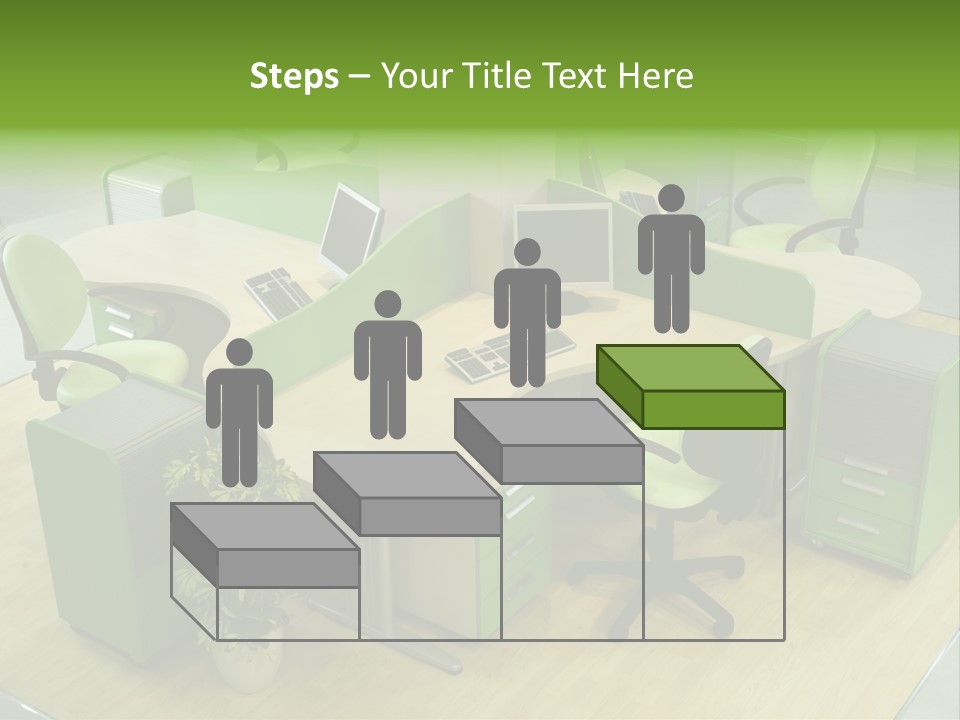 Beautiful Office Interior PowerPoint Template