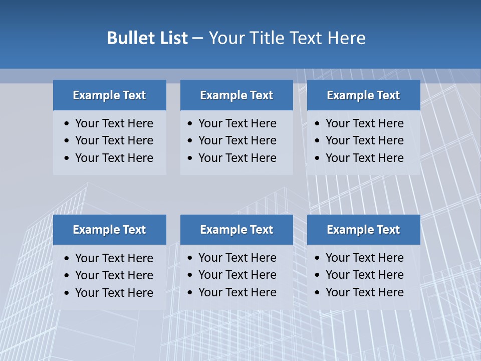 Design Exterior Urban PowerPoint Template