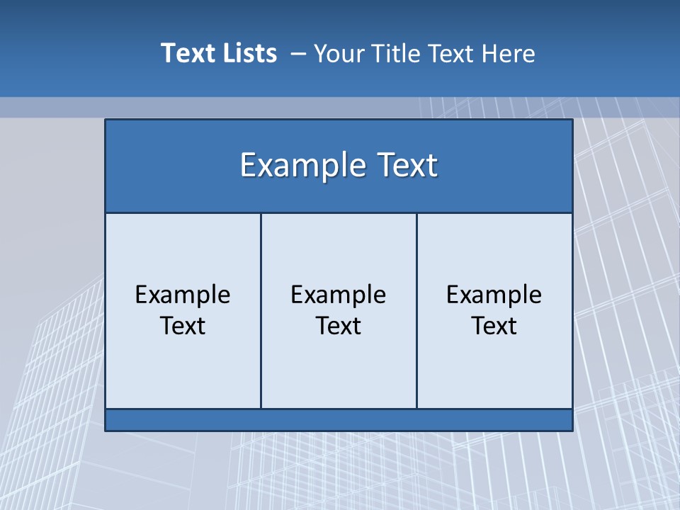 Design Exterior Urban PowerPoint Template