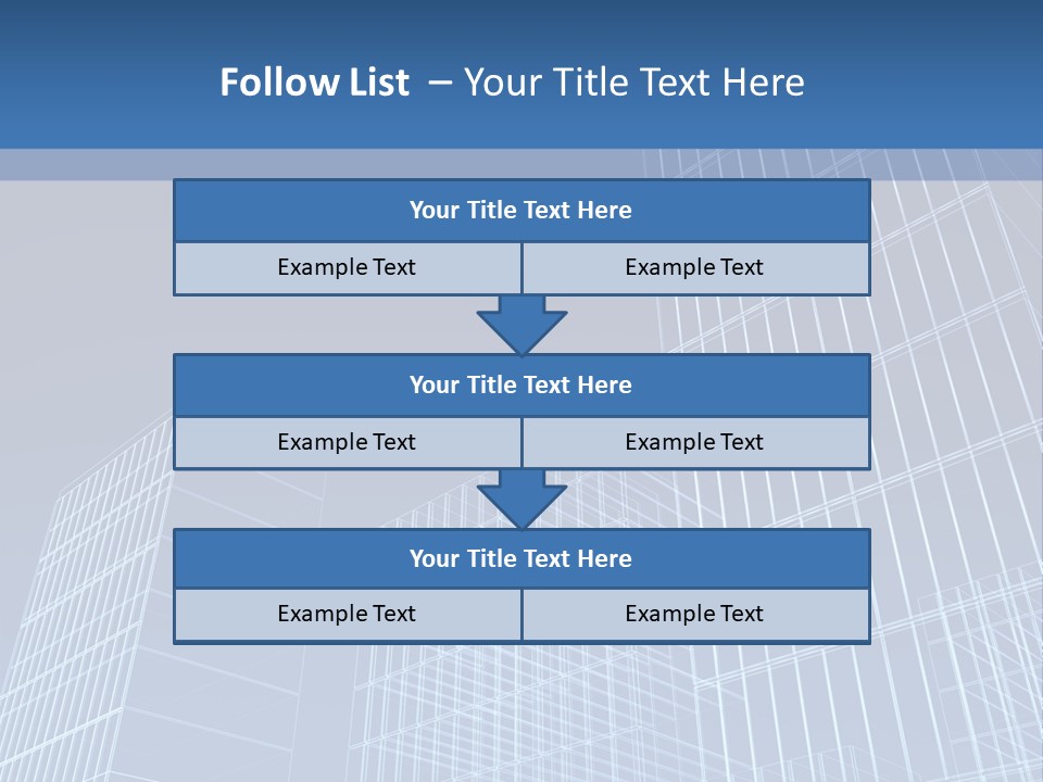 Design Exterior Urban PowerPoint Template