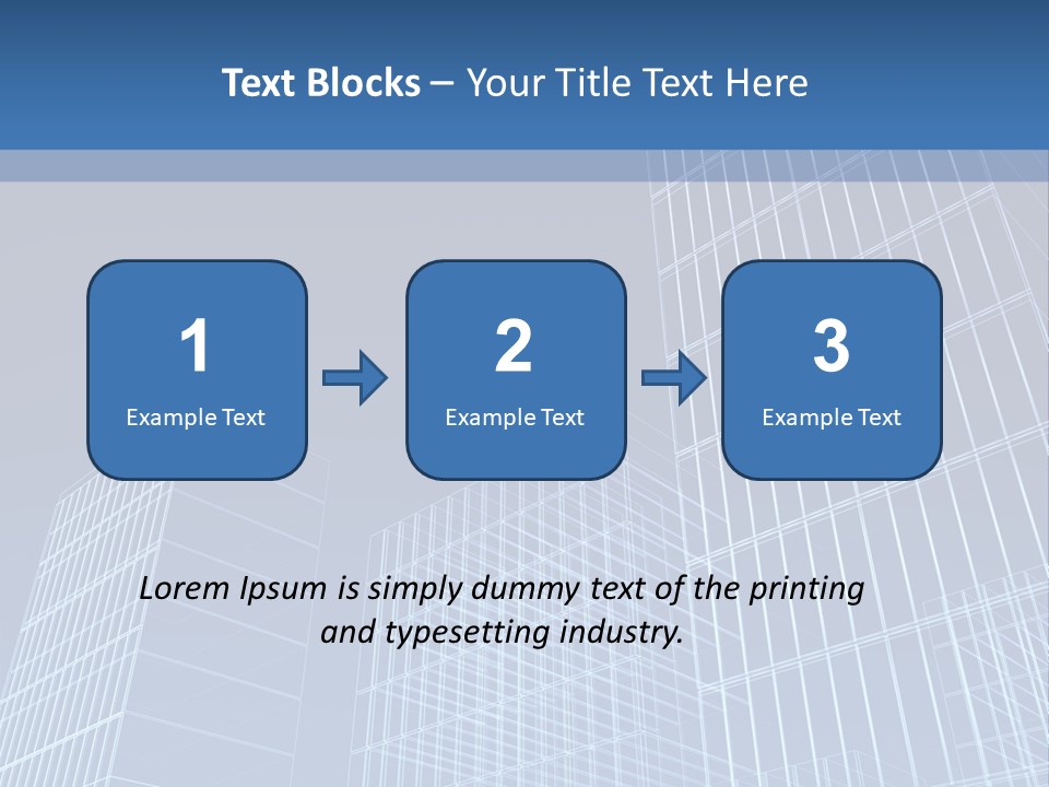 Design Exterior Urban PowerPoint Template