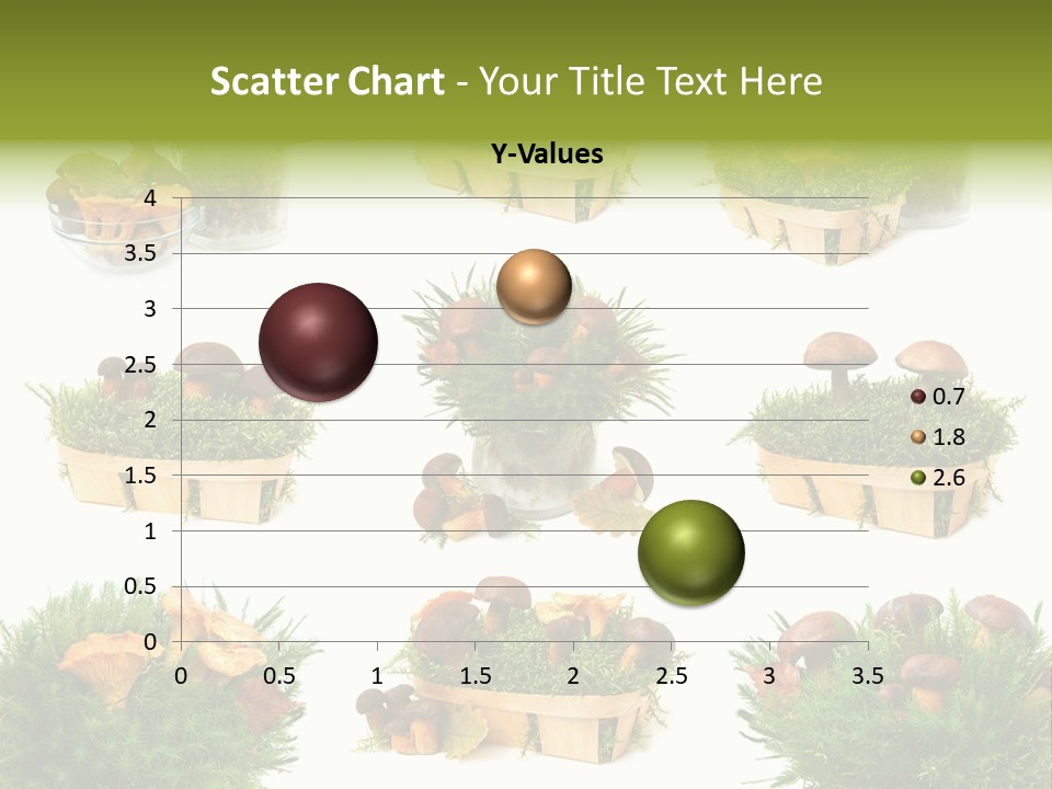Yellow Grass Bouquet PowerPoint Template