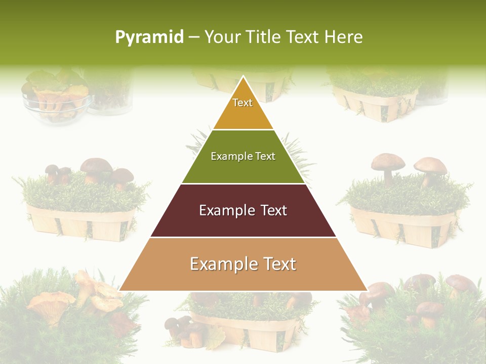 Yellow Grass Bouquet PowerPoint Template