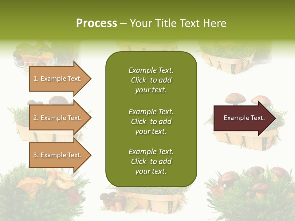 Yellow Grass Bouquet PowerPoint Template