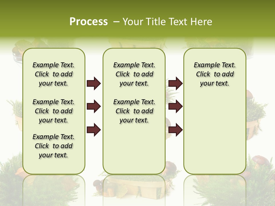 Yellow Grass Bouquet PowerPoint Template