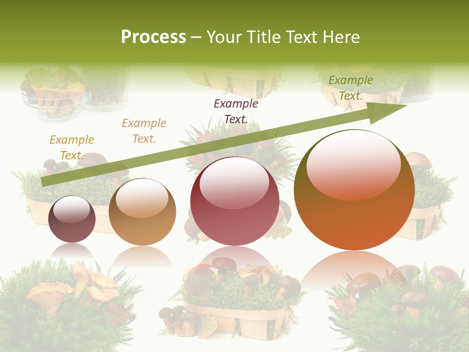 Yellow Grass Bouquet PowerPoint Template