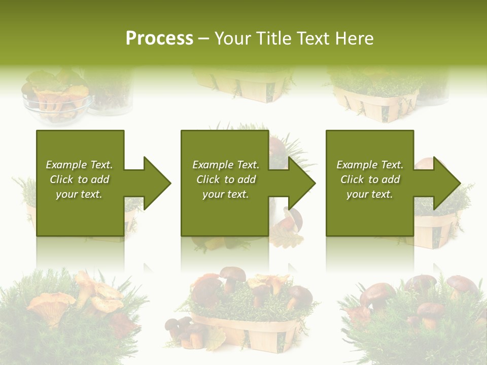 Yellow Grass Bouquet PowerPoint Template