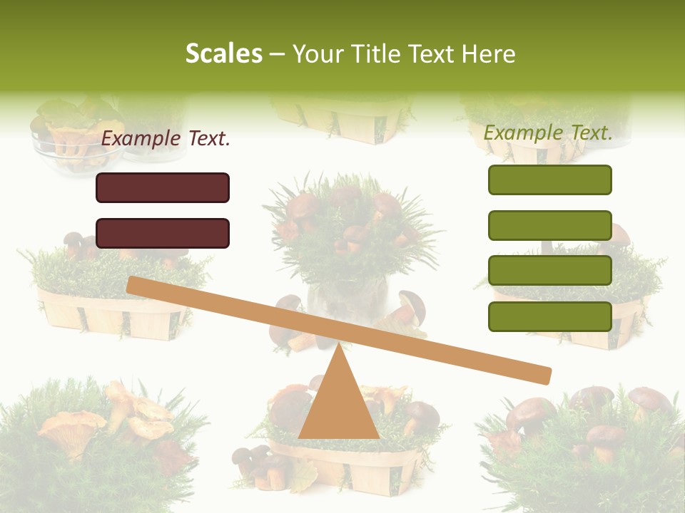 Yellow Grass Bouquet PowerPoint Template