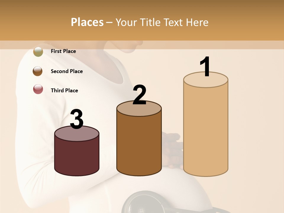 Female Beautiful Parent PowerPoint Template
