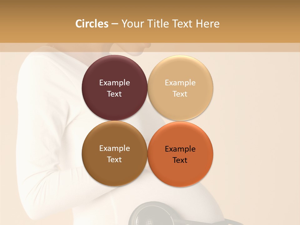 Female Beautiful Parent PowerPoint Template