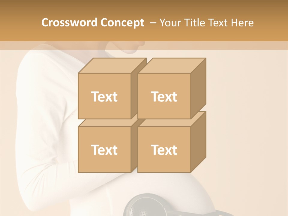 Female Beautiful Parent PowerPoint Template