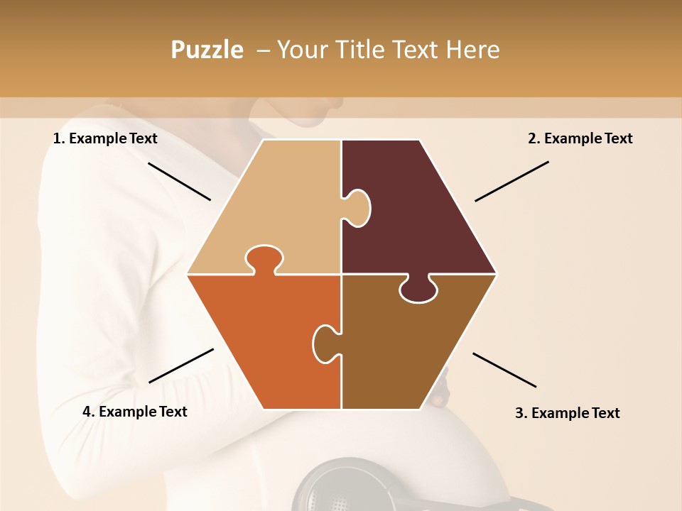 Female Beautiful Parent PowerPoint Template