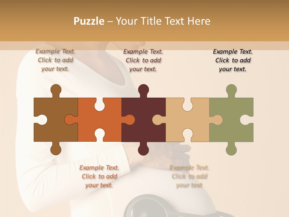 Female Beautiful Parent PowerPoint Template