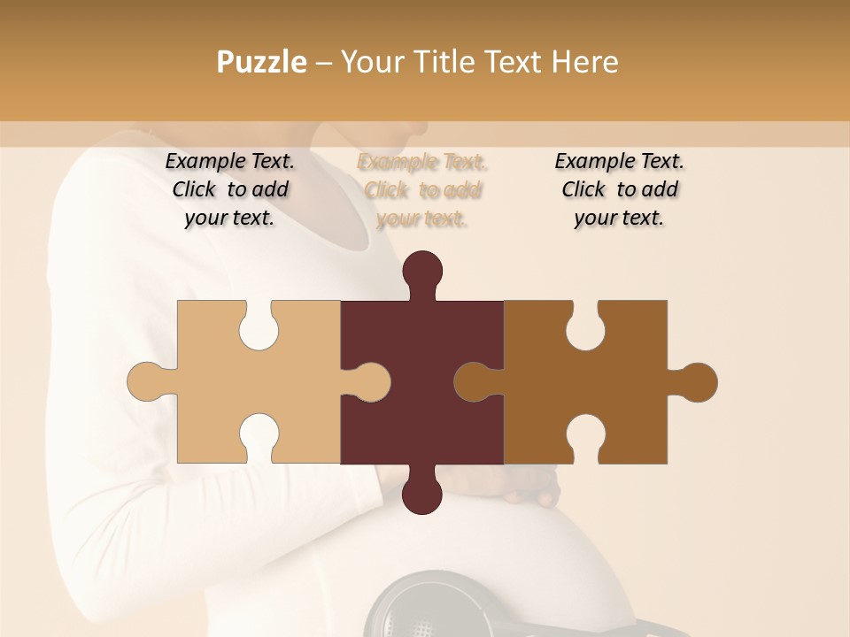 Female Beautiful Parent PowerPoint Template