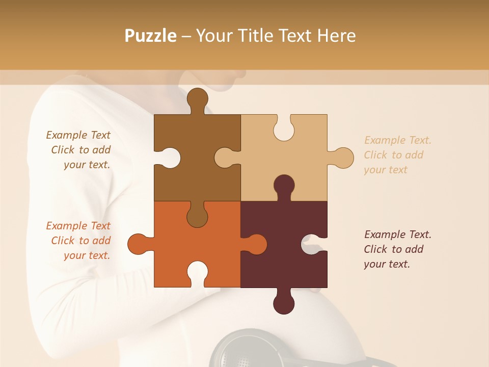 Female Beautiful Parent PowerPoint Template