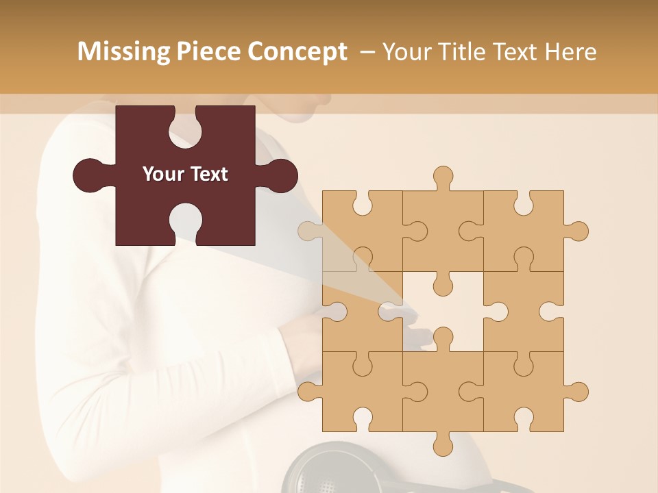 Female Beautiful Parent PowerPoint Template