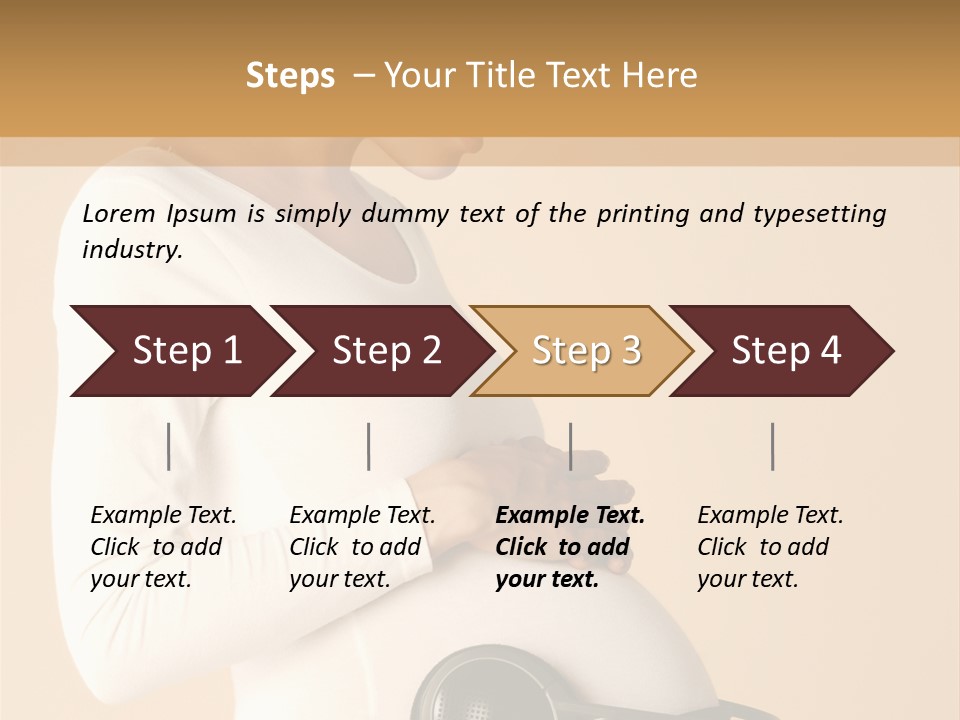 Female Beautiful Parent PowerPoint Template